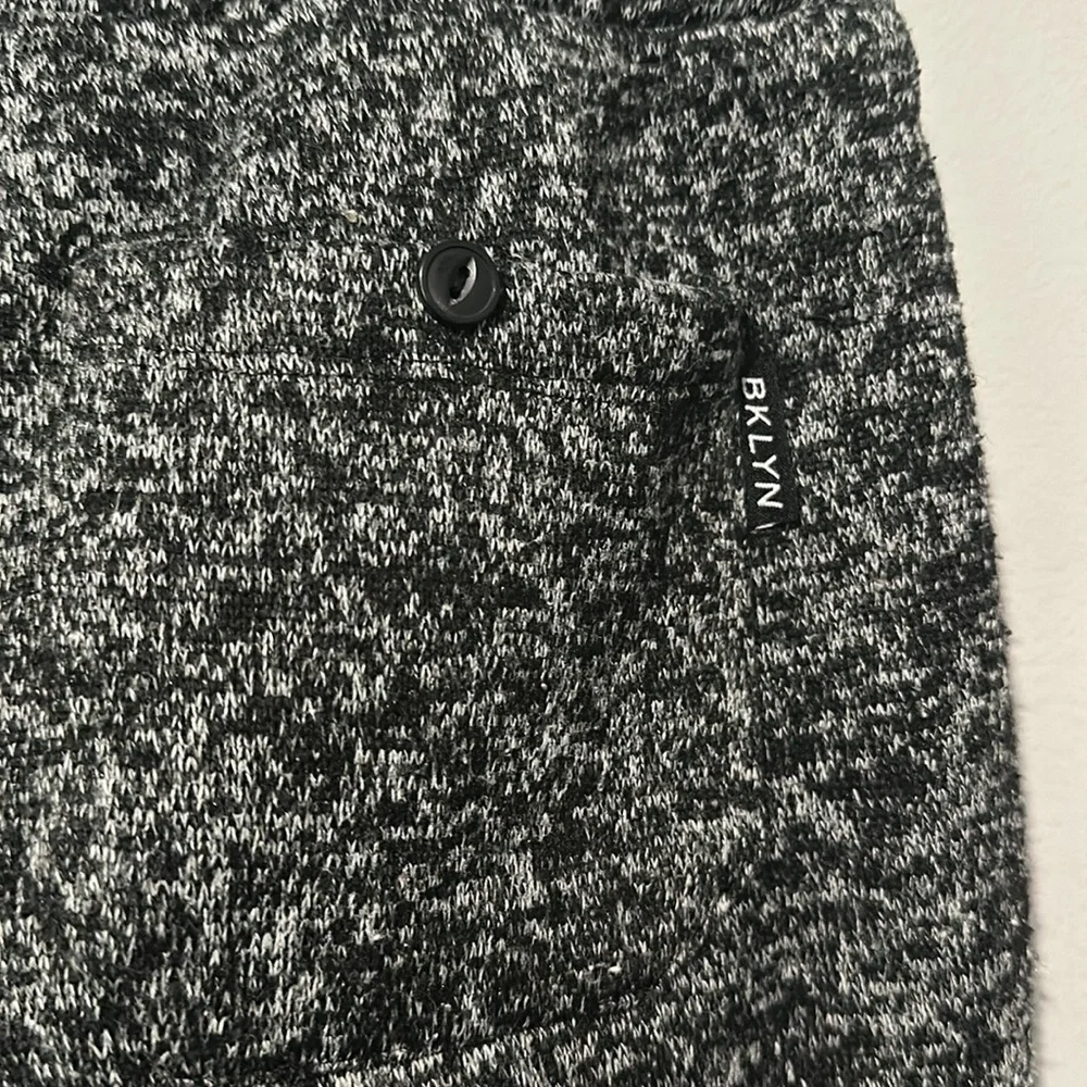 Brooklyn Cloth Mens Marled Dark Gray The Jogger Sz XL